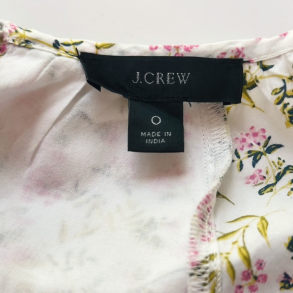 J Crew Cutout Dress In Meadow Floral - Picture 9 of 11